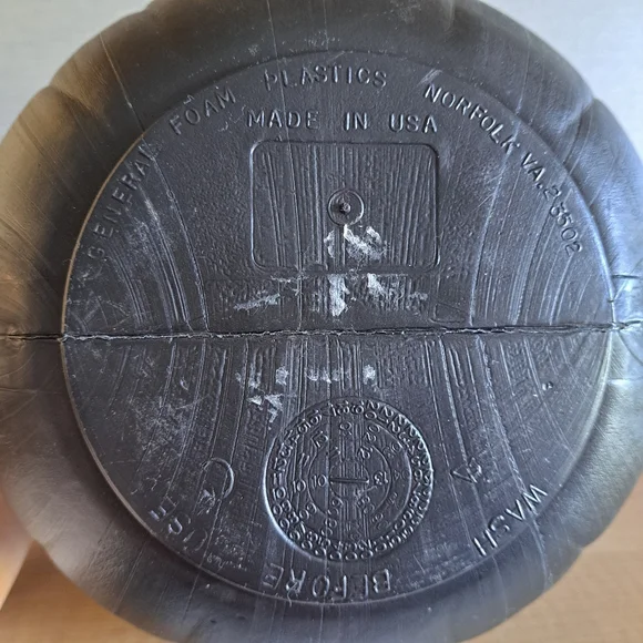 Vintage Black/Orange Pumpkin HALLOWEEN BUCKET - Picture 7 of 11